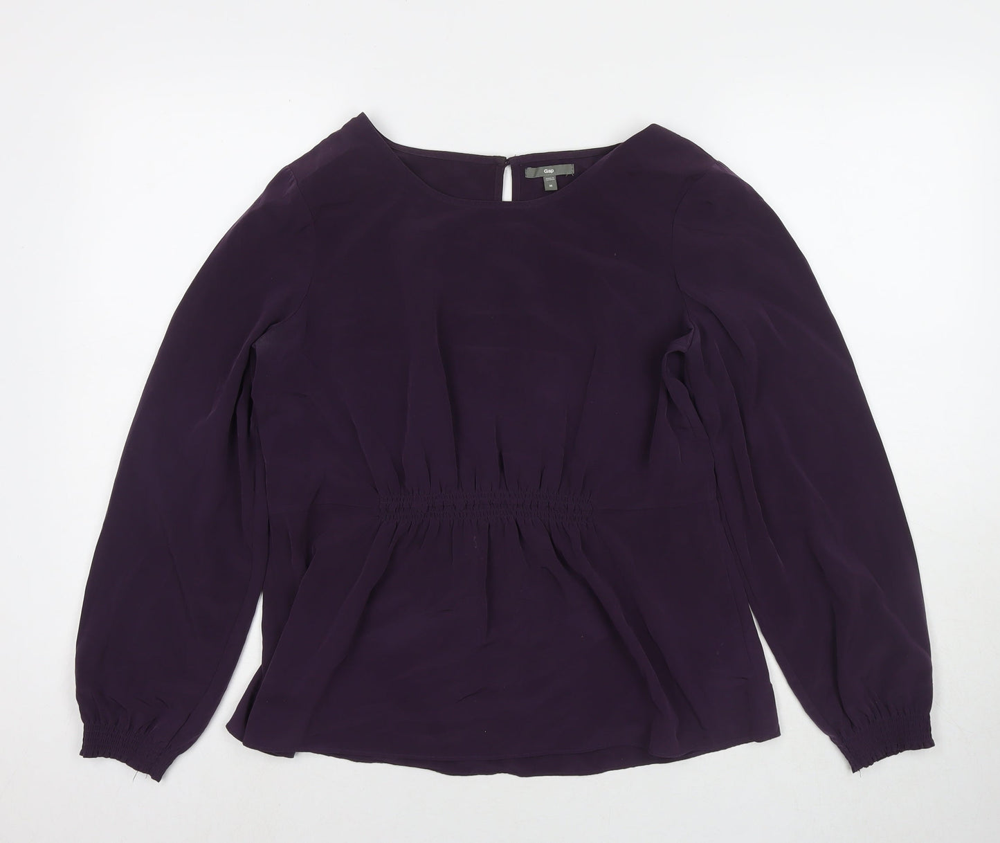 Womens UK Size M Gap Purple Basic Blouse
