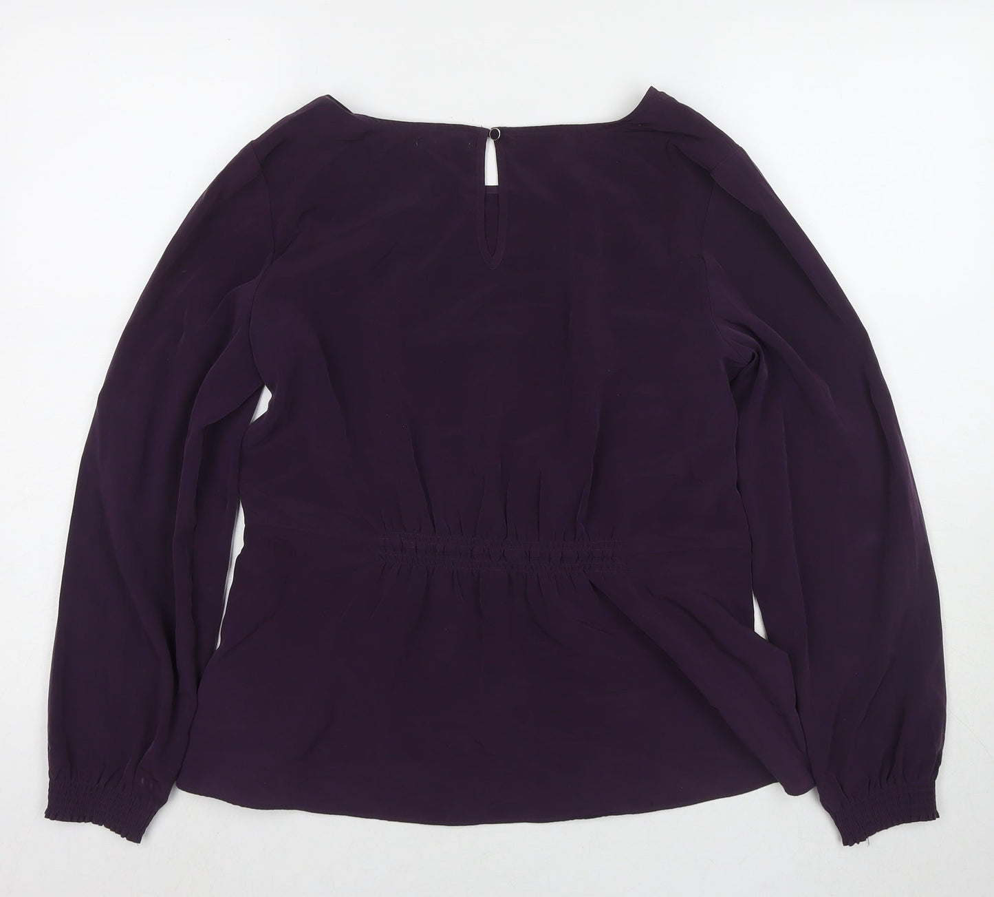 Womens UK Size M Gap Purple Basic Blouse
