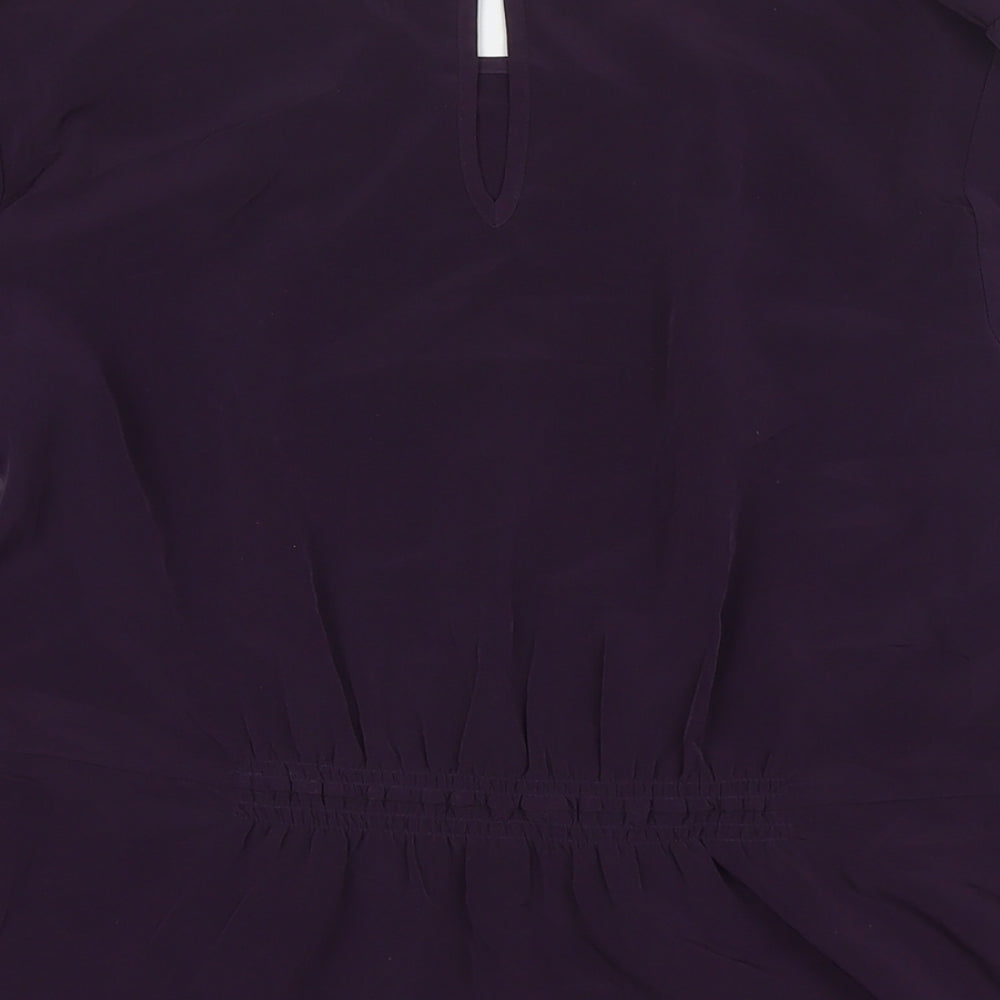 Womens UK Size M Gap Purple Basic Blouse
