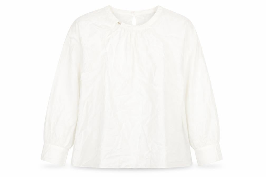Womens UK Size 18 Marks and Spencer White Basic Blouse