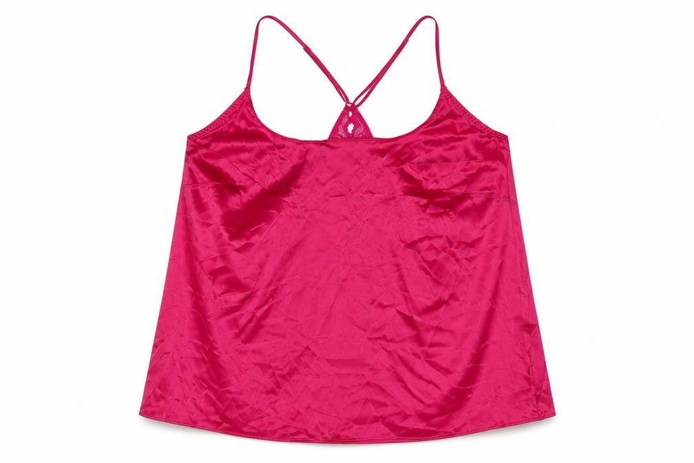 Marks and Spencer Womens Pink Solid Polyester Top Pyjama Top Size L