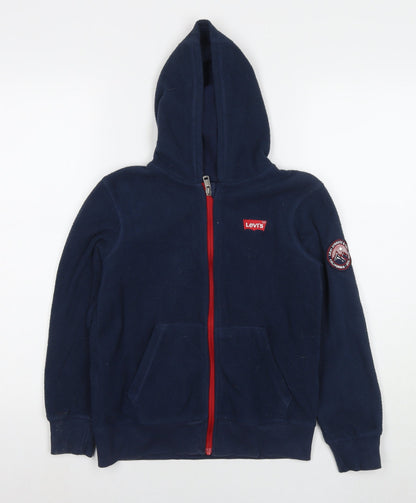 Levi's Boys Blue Jacket Size 10 Years Zip