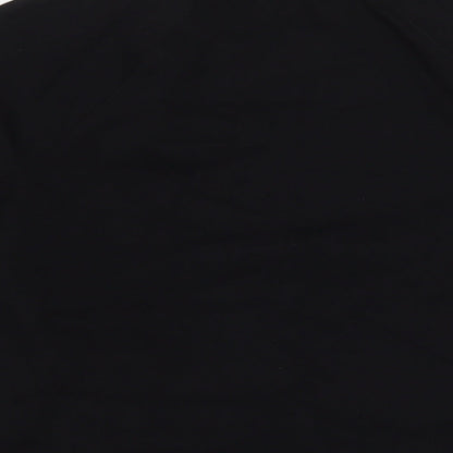 Womens UK Size M NEXT Black Pullover Sweatshirt