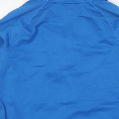 MidleTown Womens Blue Polyester Pullover Sweatshirt Size L Pullover
