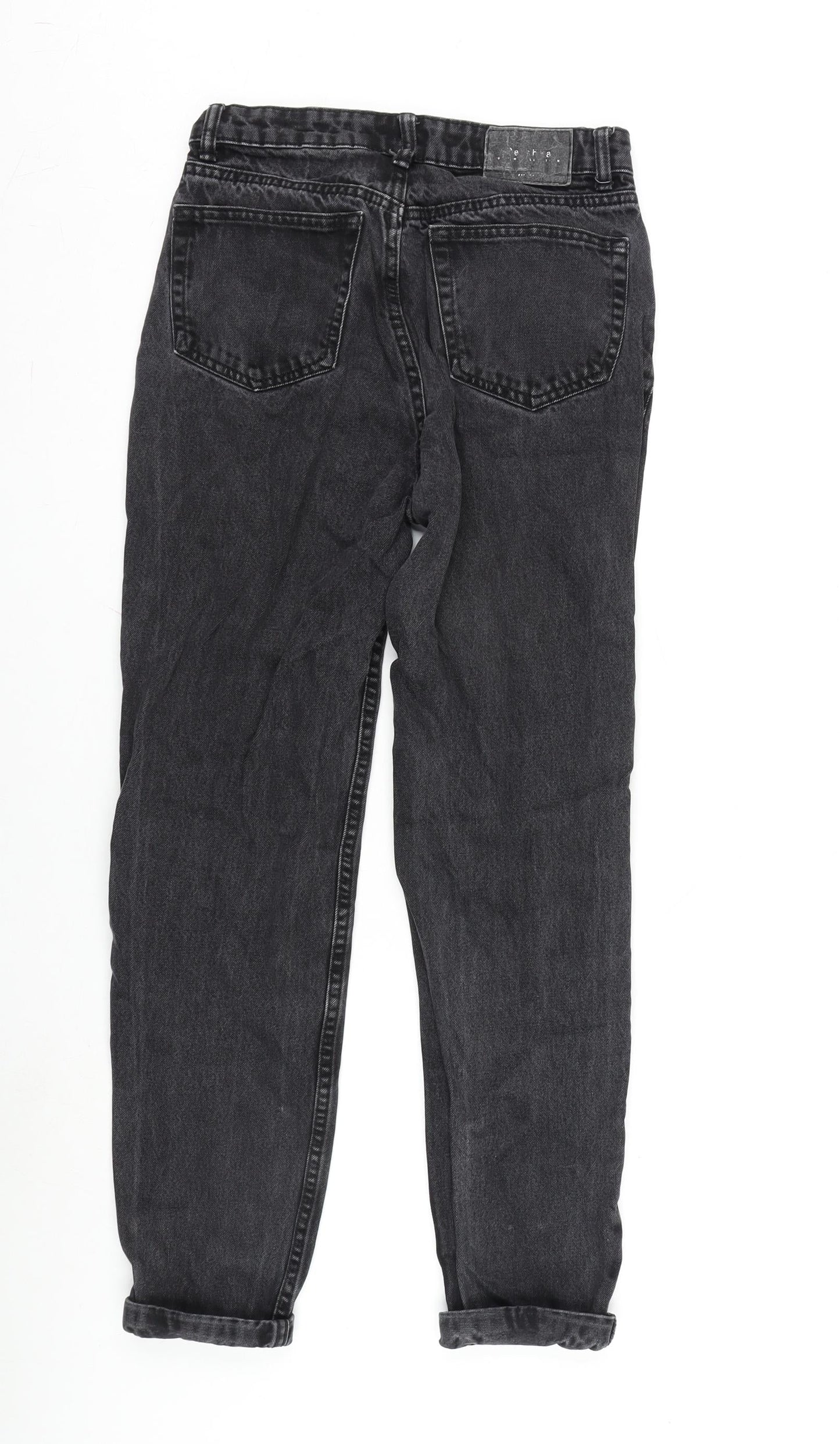 Womens UK Size 27 in Berksha Regular Fit Straight Grey Jeans