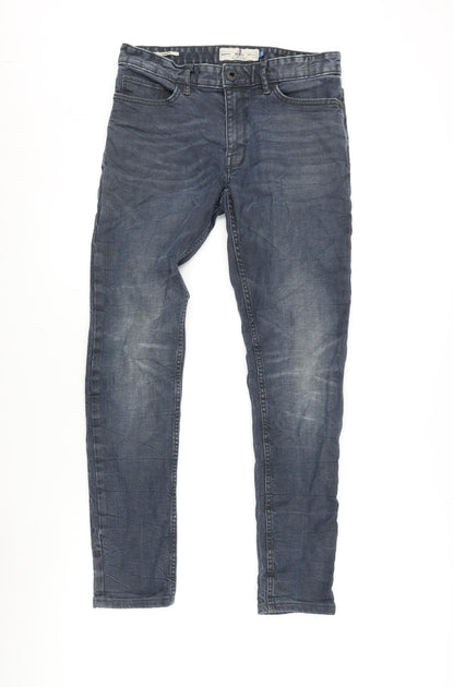 Mens UK Size 30 in NEXT Regular Fit Skinny Blue Jeans