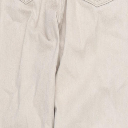 Mens UK Size 32 in Nico Regular Fit Straight Beige Jeans