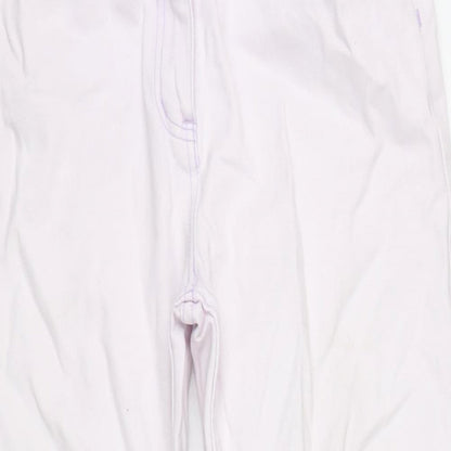 Mackays Womens Pink Cotton Straight Jeans Size 12 L27 in Regular Zip