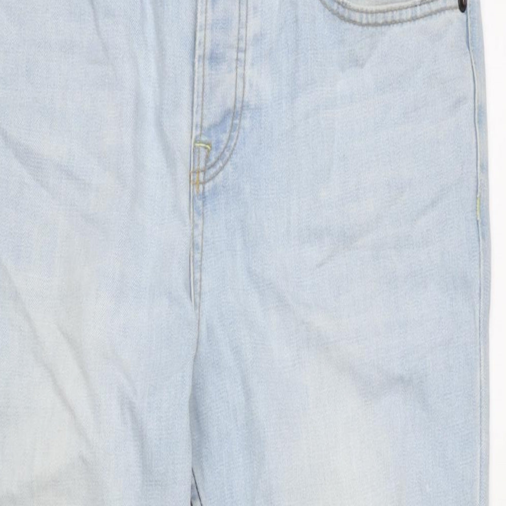 Mens UK Size 30 in Topman Regular Fit Skinny Blue Jeans
