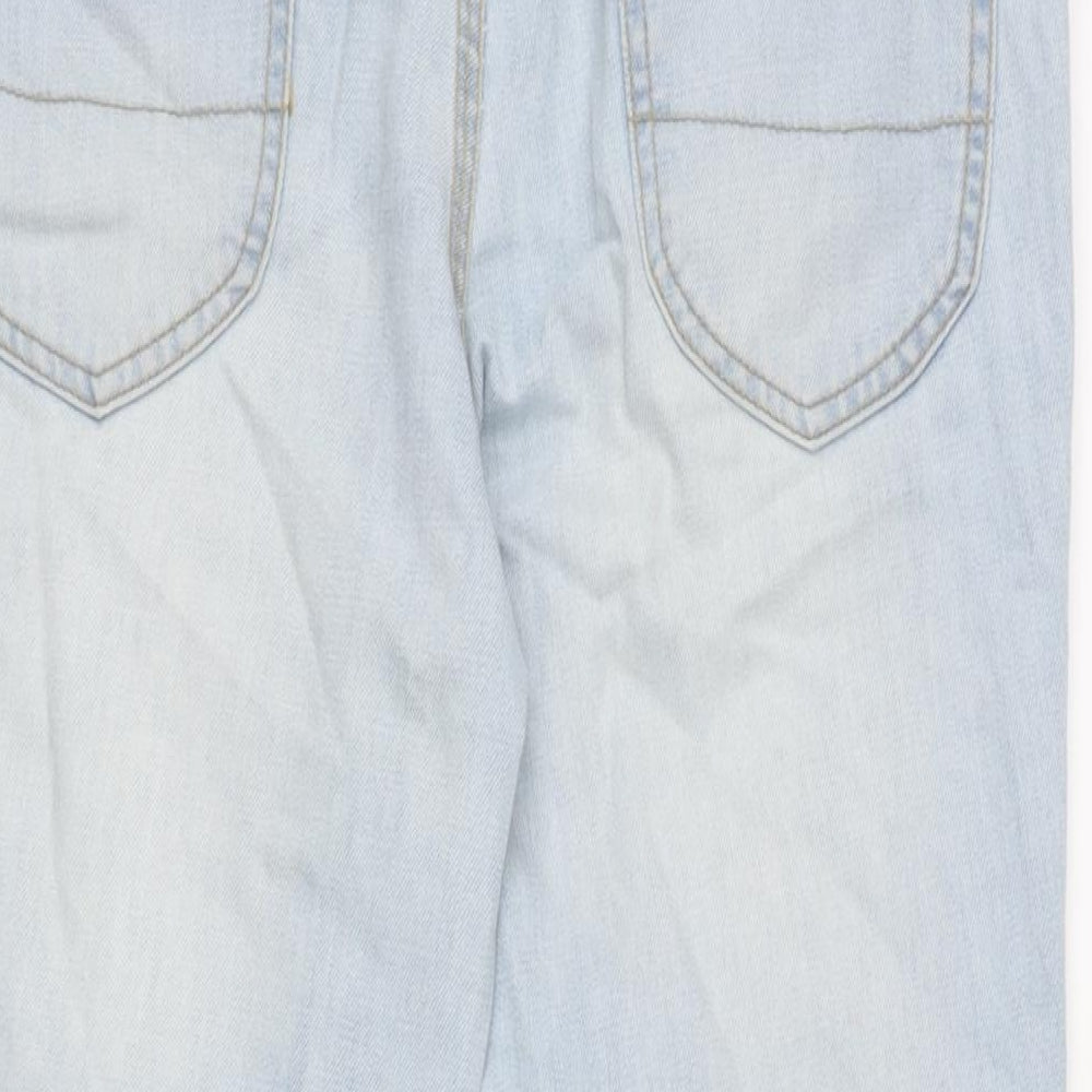 Mens UK Size 30 in Topman Regular Fit Skinny Blue Jeans