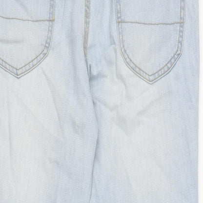 Mens UK Size 30 in Topman Regular Fit Skinny Blue Jeans