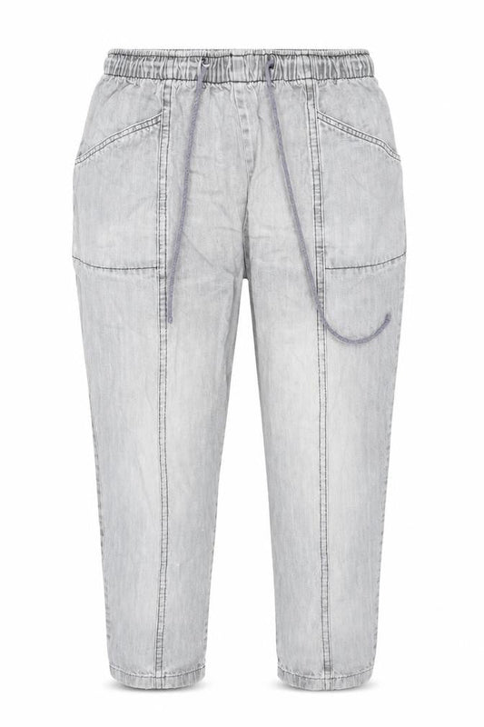 Womens UK Size 14 Amber Regular Fit Tapered Grey Jeans