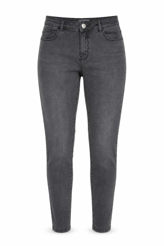 Womens UK Size 10 Dorothy Perkins Regular Fit Tapered Grey Jeans