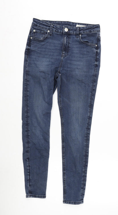 Womens UK Size 12 Marks and Spencer Regular Fit Skinny Blue Jeans