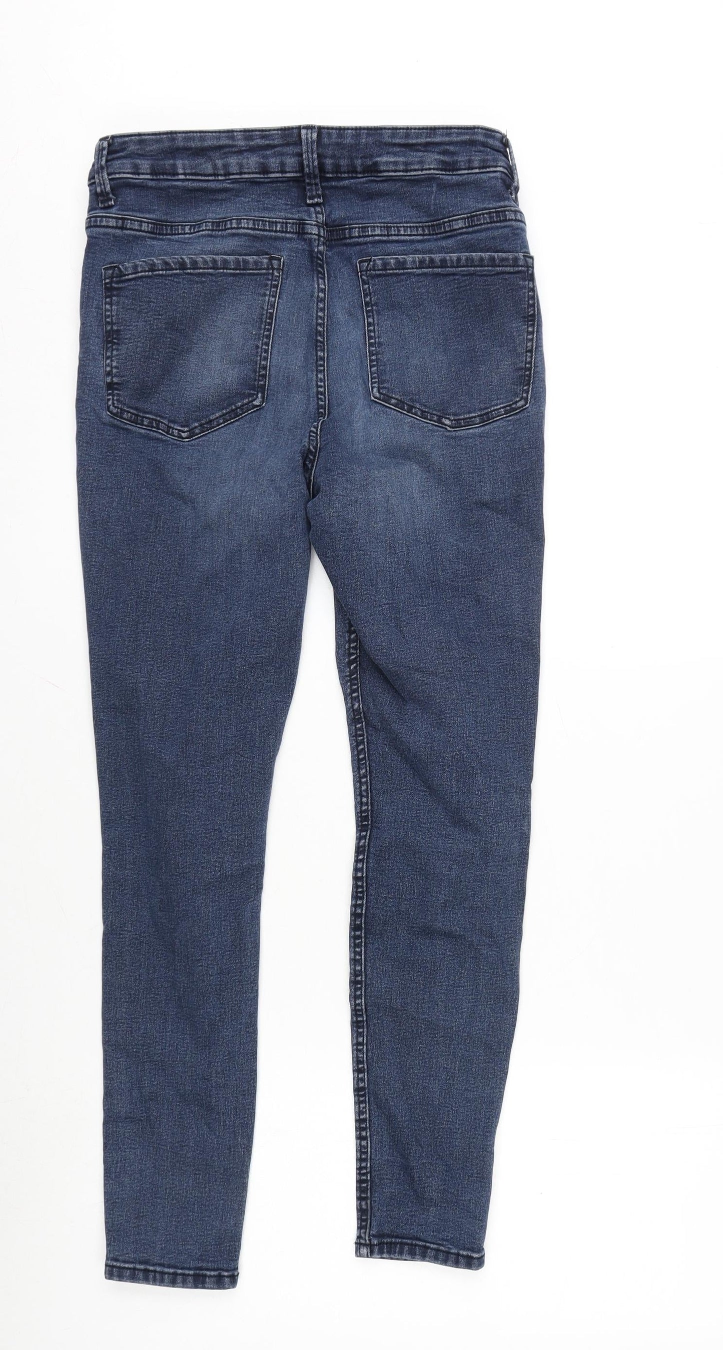 Womens UK Size 12 Marks and Spencer Regular Fit Skinny Blue Jeans