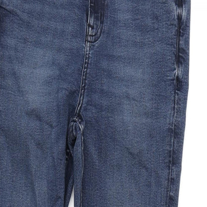 Womens UK Size 12 Marks and Spencer Regular Fit Skinny Blue Jeans
