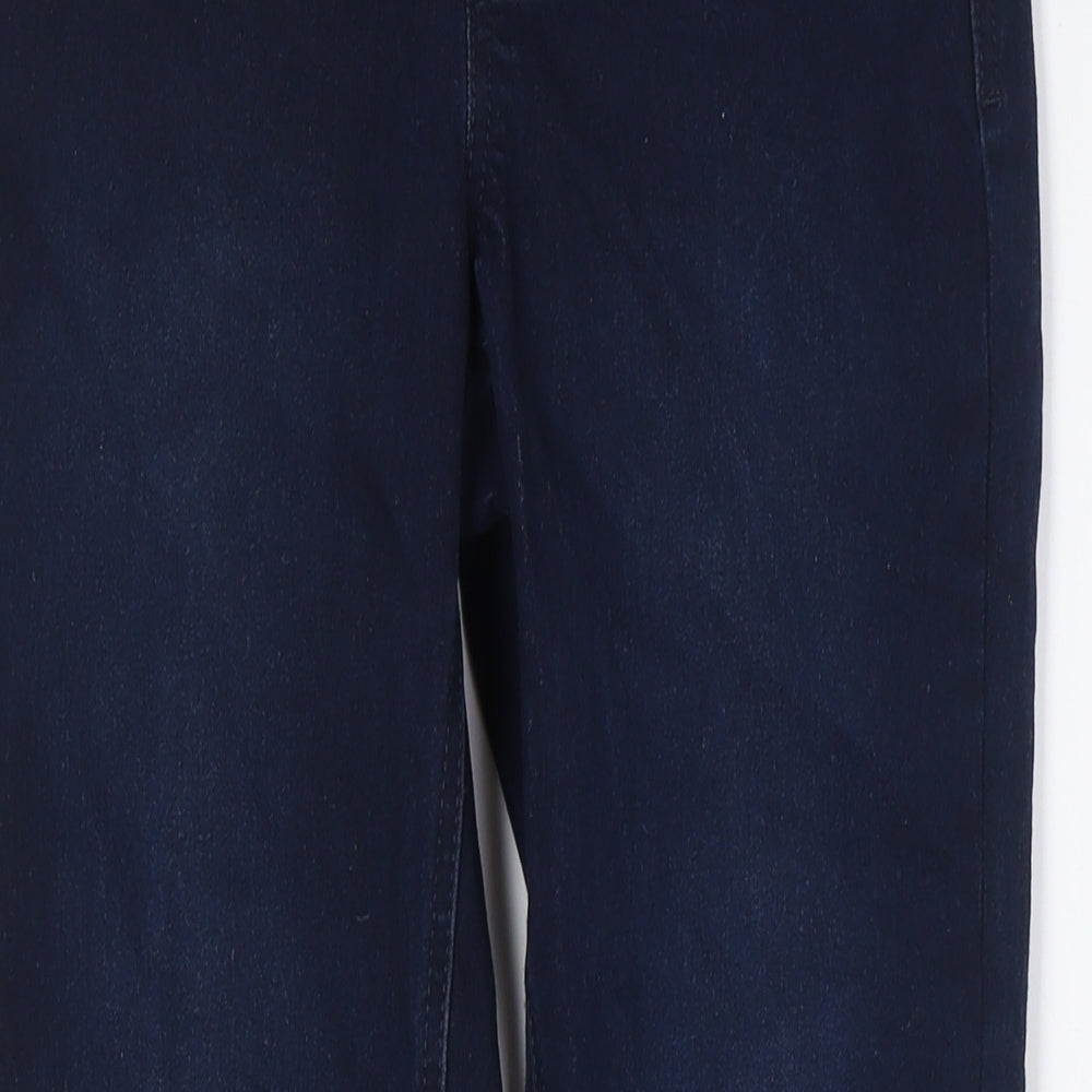 Avenue Womens Blue Cotton Jegging Jeans Size 12 L28 in Regular