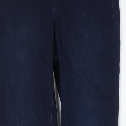 Avenue Womens Blue Cotton Jegging Jeans Size 12 L28 in Regular