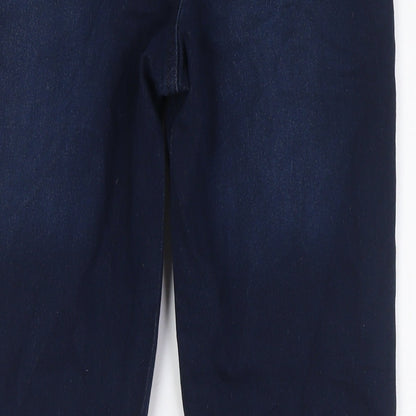 Avenue Womens Blue Cotton Jegging Jeans Size 12 L28 in Regular
