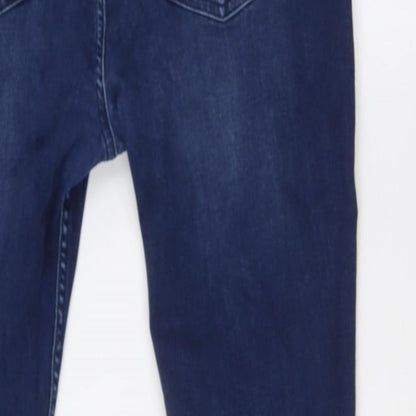 Supply&Demand Womens Blue Cotton Skinny Jeans Size 2XL L31 in Regular Zip