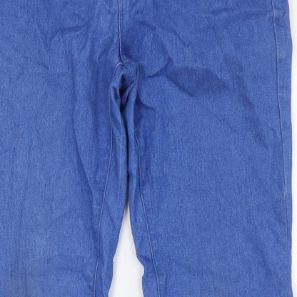 Denim Co Womens Blue Cotton Jegging Jeans Size 10 L32 in Regular Zip