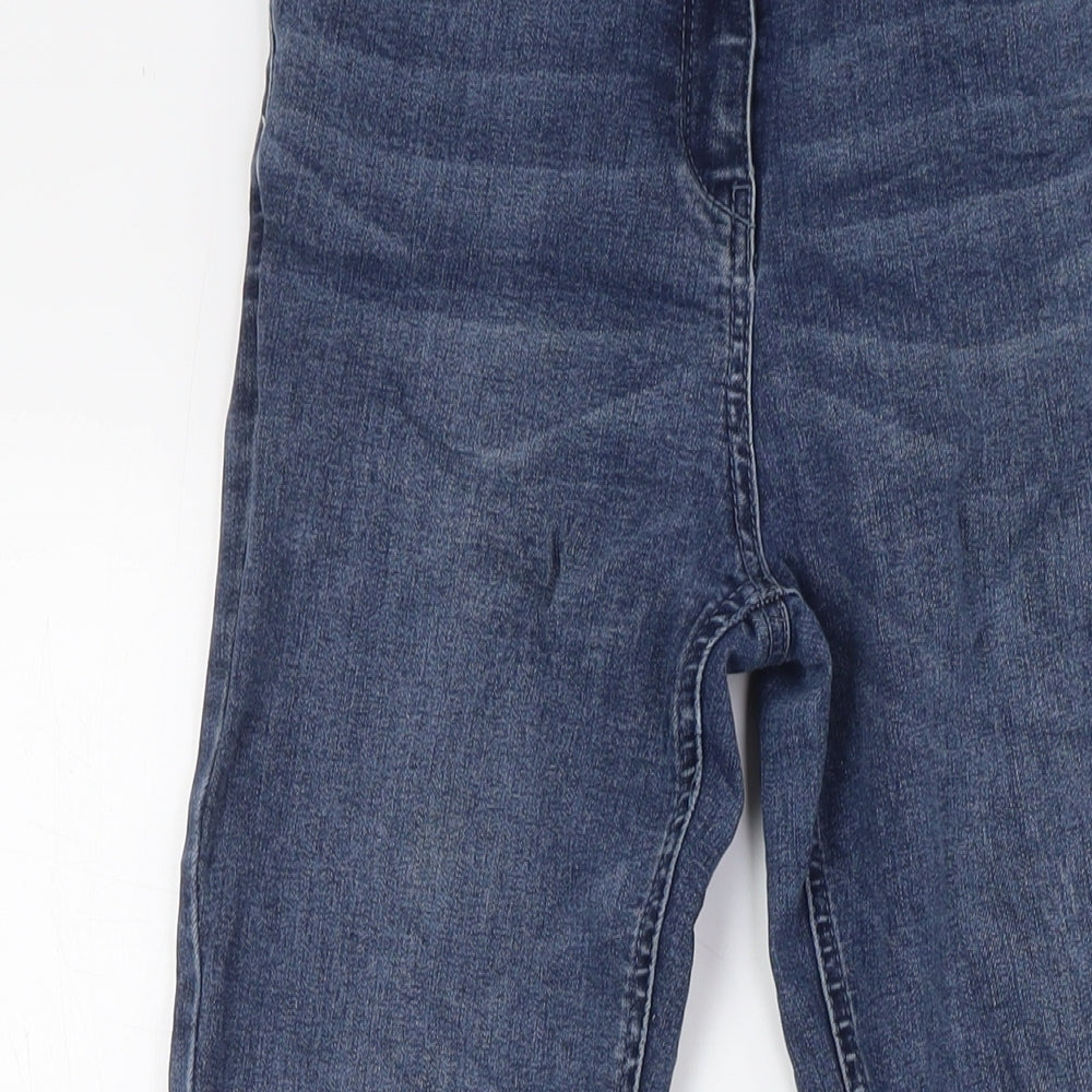Womens UK Size 8 Papaya Regular Fit Skinny Blue Jeans