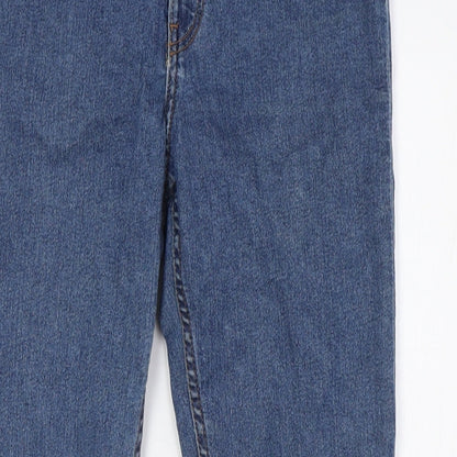 &Denim Girls Blue Cotton Skinny Jeans Size 12-13 Years L28 in Regular