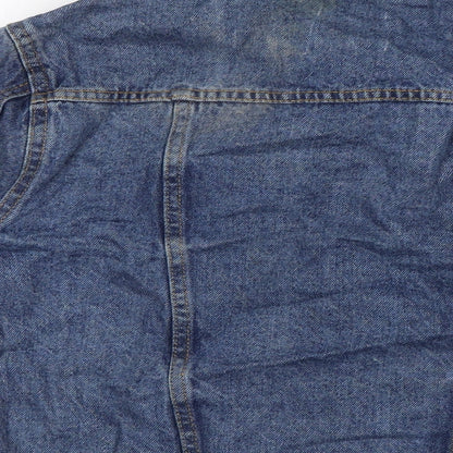 Primark Womens Blue Jacket Size 6 Button