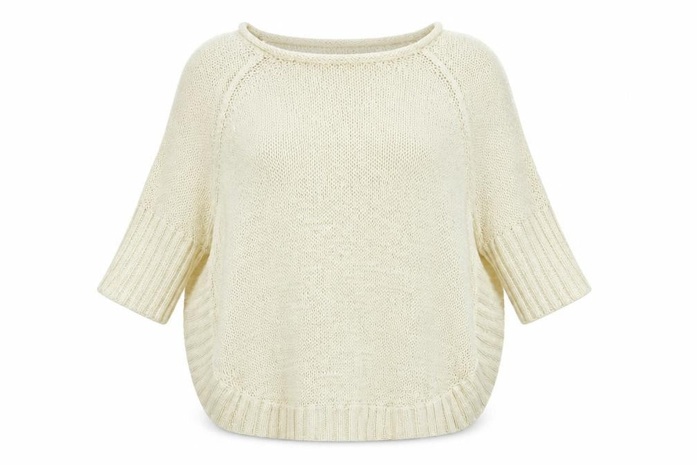 Womens UK Size 12 Phase Eight Ivory Pullover Jumper