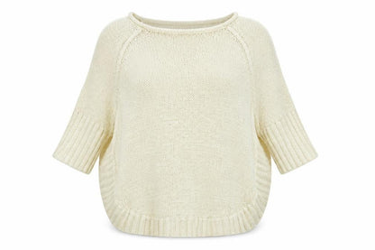 Womens UK Size 12 Phase Eight Ivory Pullover Jumper