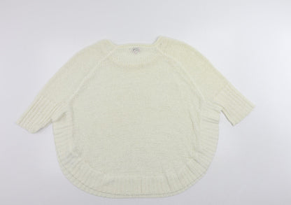 Womens UK Size 12 Phase Eight Ivory Pullover Jumper
