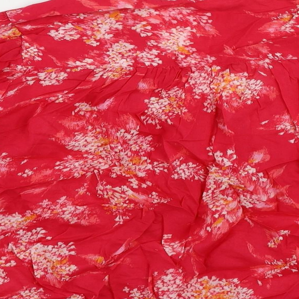 Womens UK Size S Per Una Pink Basic Blouse
