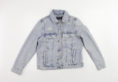Womens UK Size 10 Marks and Spencer Blue Jacket