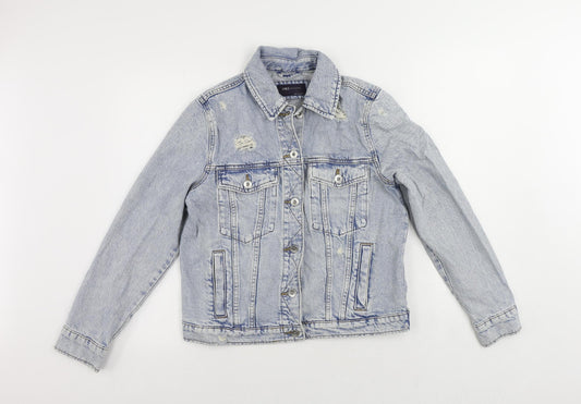 Womens UK Size 10 Marks and Spencer Blue Jacket