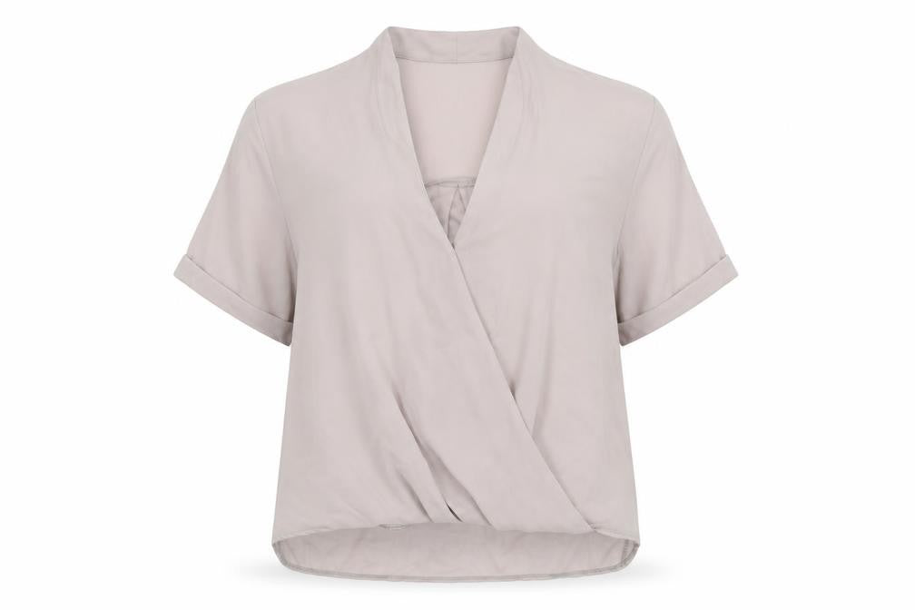 Womens UK Size 10 Topshop Pink Basic Blouse