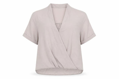 Womens UK Size 10 Topshop Pink Basic Blouse