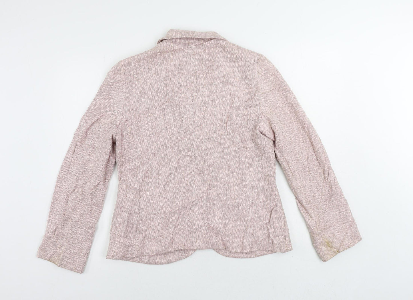 Womens UK Size 12 Artigiano Pink Jacket