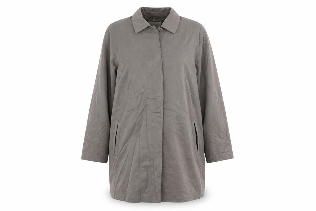Womens UK Size XL Dannimac Grey Overcoat