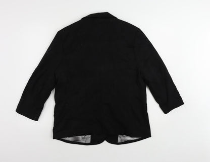 Womens UK Size 16 Klass Black Jacket