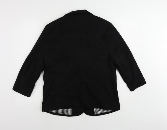 Womens UK Size 16 Klass Black Jacket