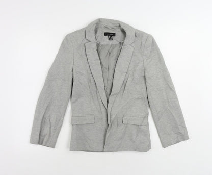 Womens UK Size 6 New Look Grey Jacket