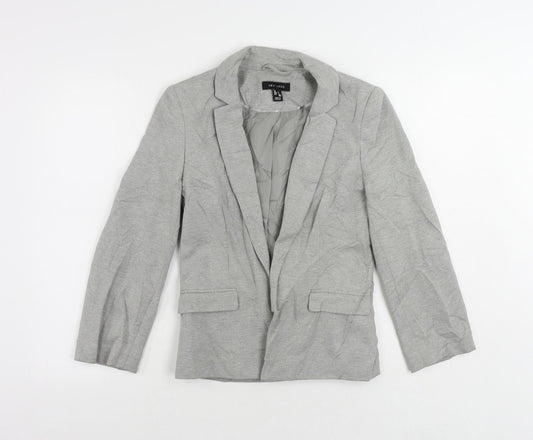 Womens UK Size 6 New Look Grey Jacket