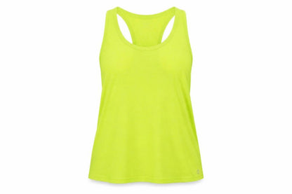 GOODMOVE Womens Green Polyester Pullover Tank Size 18 Scoop Neck Pullover - Gym Running Yoga Workout