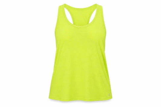 GOODMOVE Womens Green Polyester Pullover Tank Size 18 Scoop Neck Pullover - Gym Running Yoga Workout