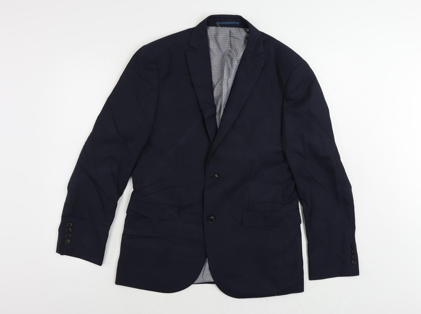 Mens UK Size 38 NEXT Regular Blue Suit Jacket