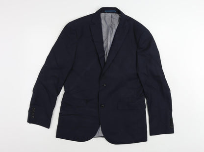 Mens UK Size 38 NEXT Regular Blue Suit Jacket