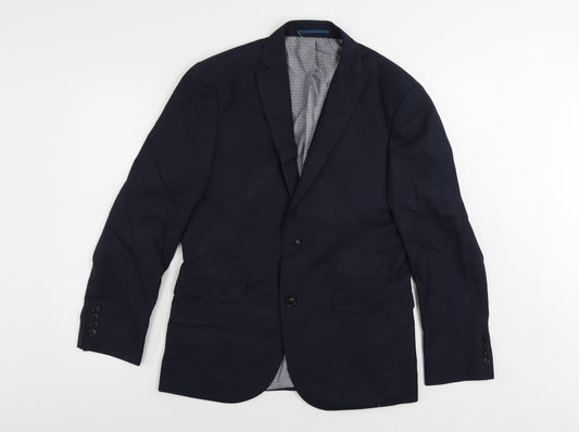 Mens UK Size 38 NEXT Regular Blue Suit Jacket