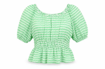 Womens UK Size 16 Marks and Spencer Green Basic Blouse