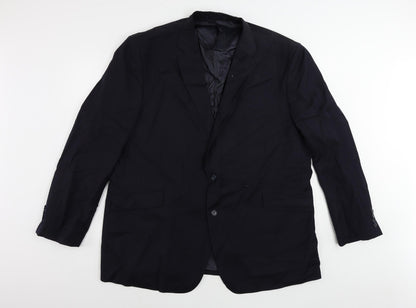Mens UK Size 50 Brook Taverner Regular Blue Suit Jacket