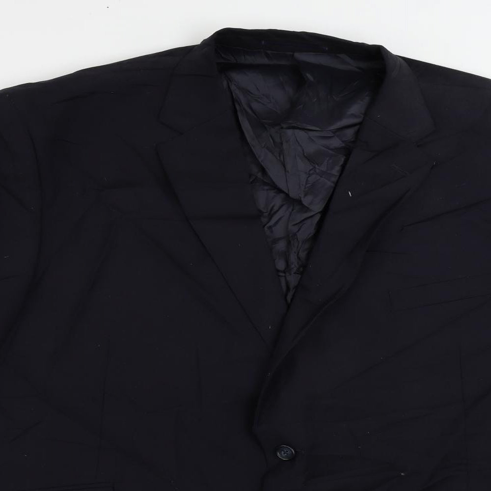 Mens UK Size 50 Brook Taverner Regular Blue Suit Jacket